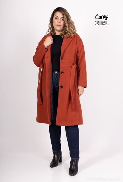 Picture of CUVY GIRL LINED COAT